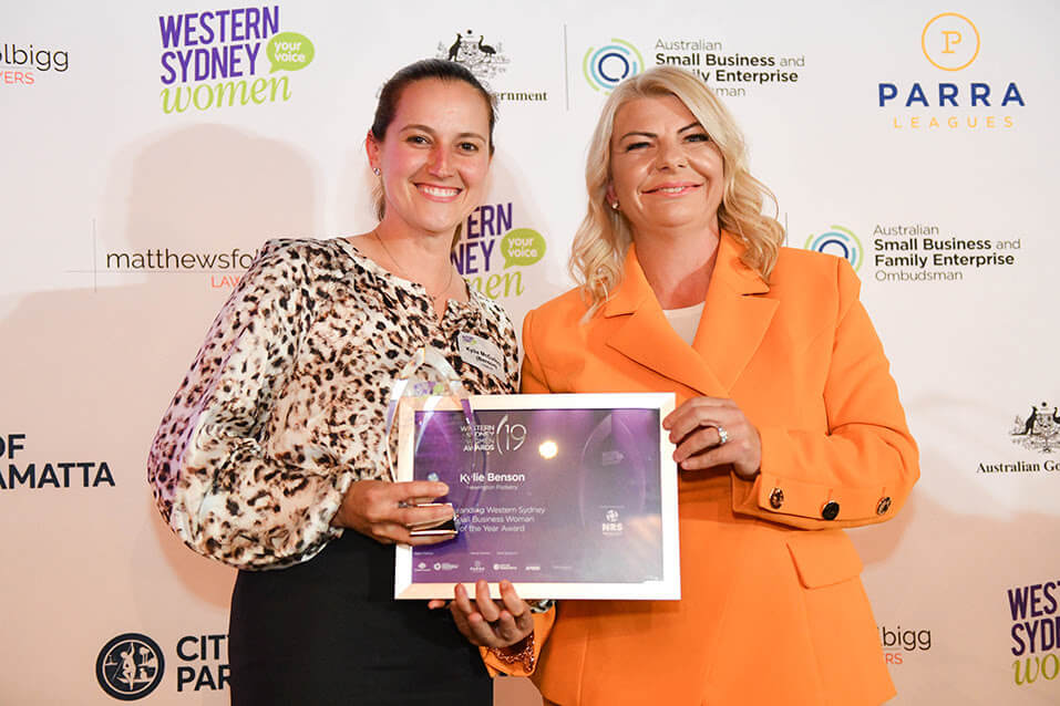 Western Sydney Women Awards Winner - Kylie McCulloch (Benson) Podiatrist